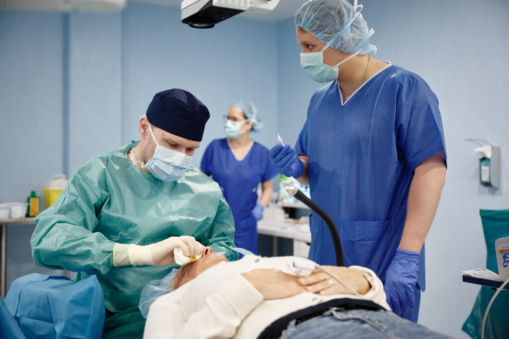 ende augenoperation